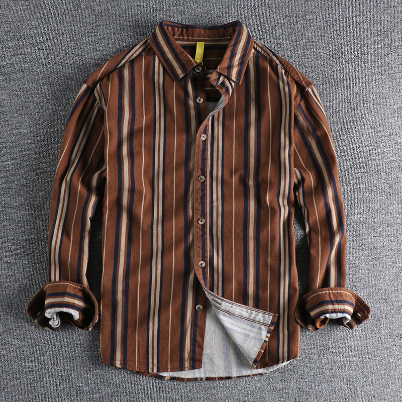 Chemise À Rayures L'Esprit Moderne Par Felix Grant En Coton Confortable Et Élégante