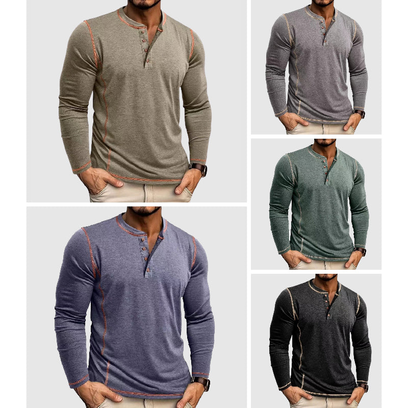 Chemise Confort L’Essenziale par Alessandro Veneti pour Homme Élégante et Décontractée pour Maison et Sortie