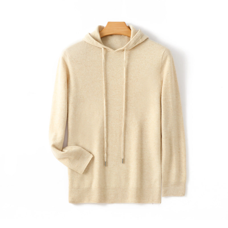 Hoodie En Cachemire LIncredibile Ultra Doux Chaud Léger Vêtement De Détente Pour Maison Confort Absolu