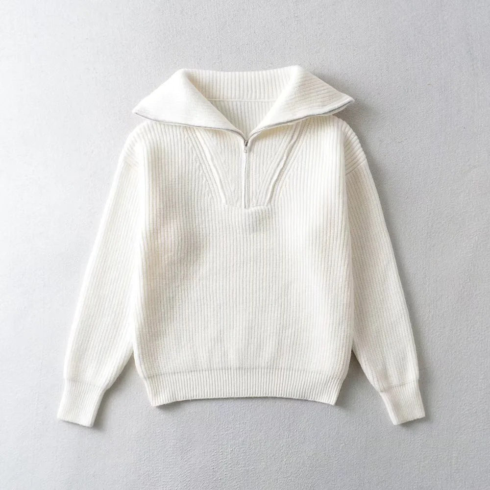 Pull Hivernal Élégant Valentina Rossi L'Inverno Elegante Couture Luxueuse Pour Femme Moderne