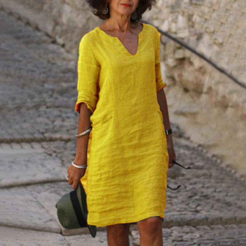 Elegantes und bequemes Leni Kleid