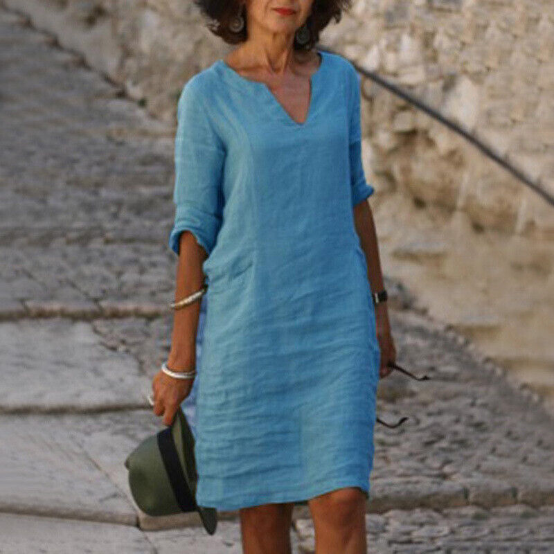 Elegantes und bequemes Leni Kleid