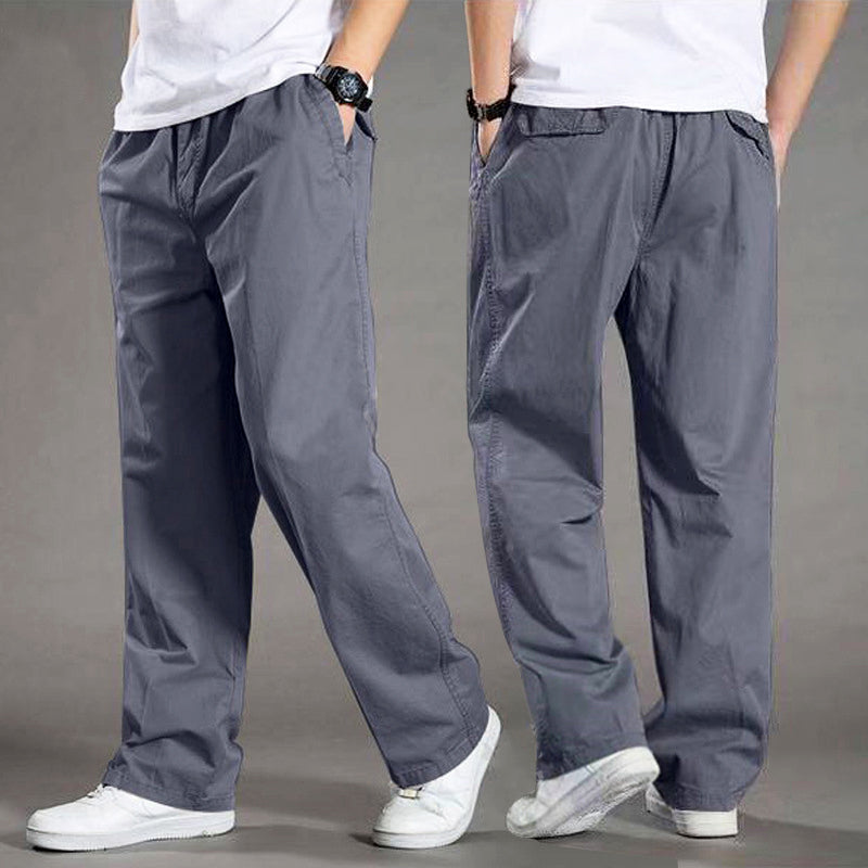 Pantalon Cargo En Coton Lorenzo Vitali Confort Toute La Journée Poches Utilitaires Décontracté Et Durable