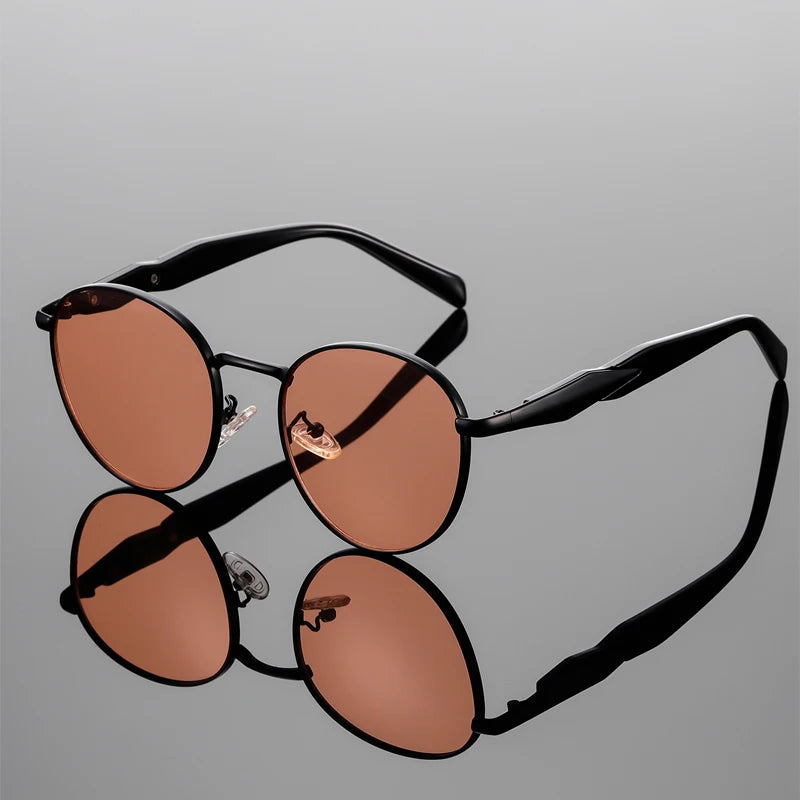 Lunettes Solaires LunaLift Dual Lentilles Avec Flip Up Cadre Doré Verres Teintés Verts UV Bras Écaille De Tortue