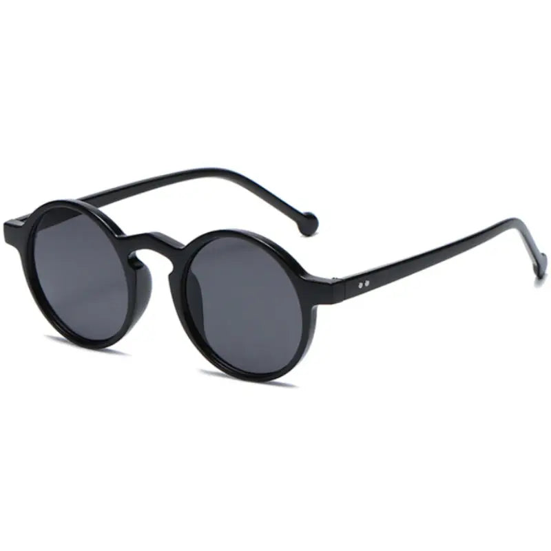 LuxeRound Lunettes De Soleil Vintage Rondes Charme Rétro Haut De Gamme Pour Un Look Sophistiqué