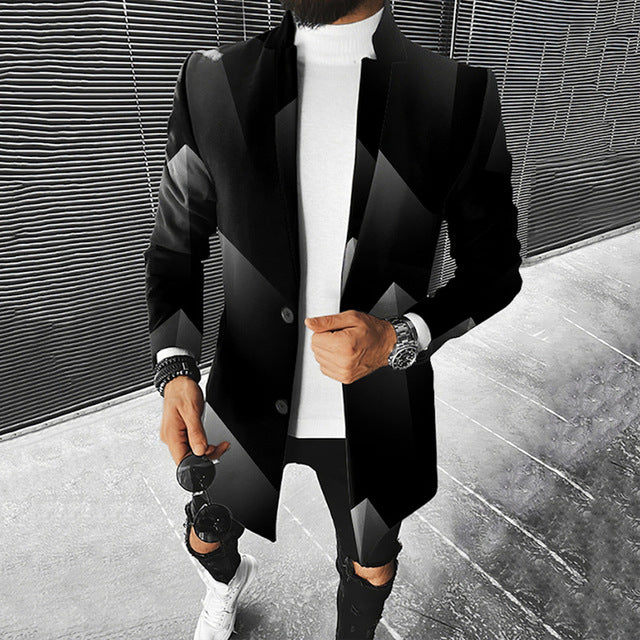 Coole bedruckte Herrenjacke - Joost