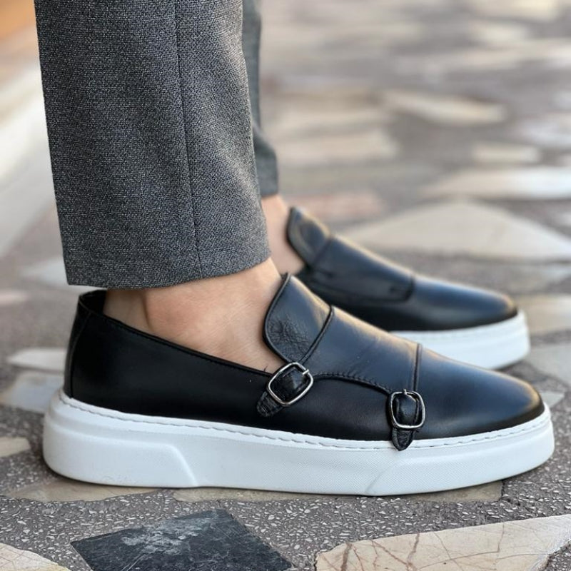 Herren Leder Loafers: Super Bequemes Slip-On Modell