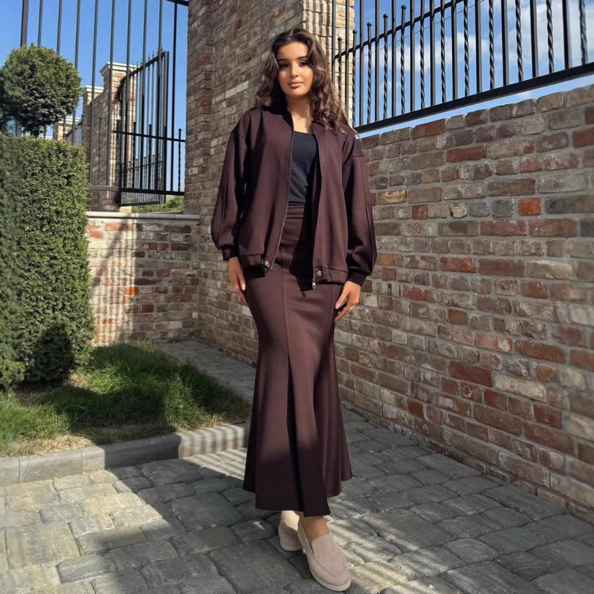 Damen Elegante und figurbetonte Maxiröcke Amawinc