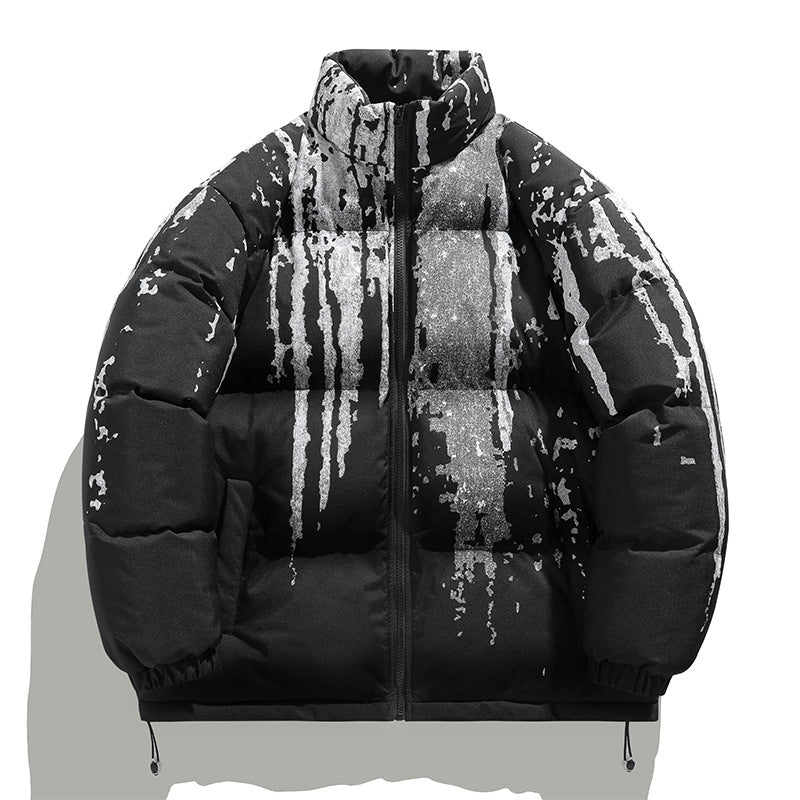 Damen Winterpufferjacke mit elastischen Bündchen und stylischem Design Amawinc