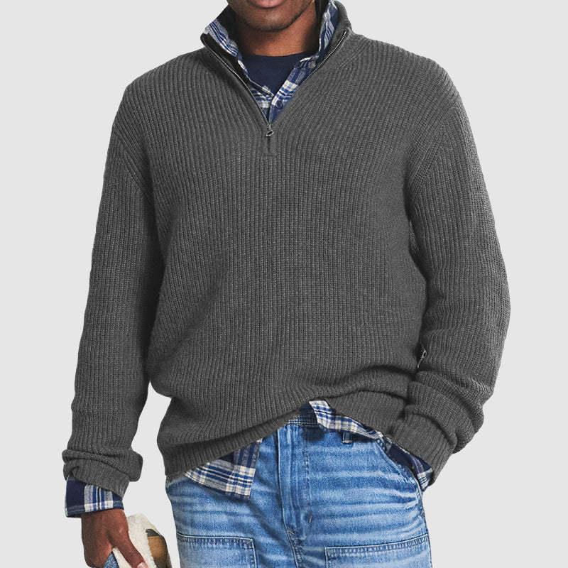 Baumwollpullover mit Reißverschluss von Jérôme™