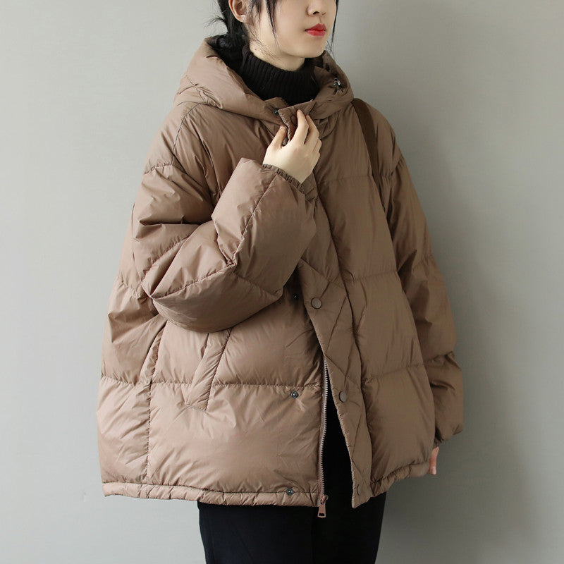 Caterina Doudoune À Capuche Matelassée Pour Femme Veste D'Hiver Chic Et Chaude Imperméable