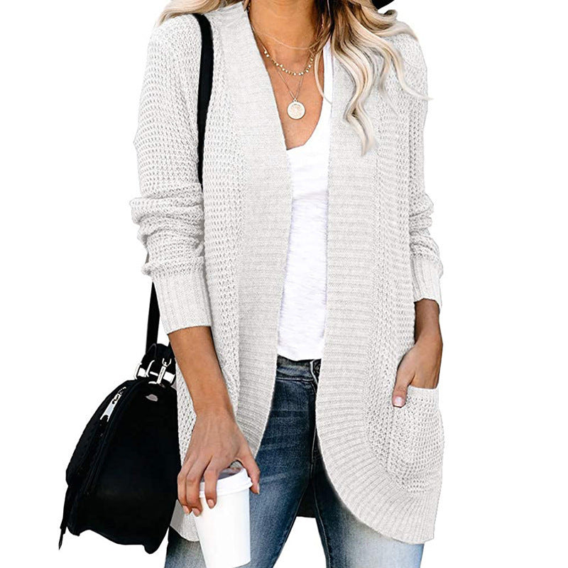 Damen legerer Cardigan Amawinc
