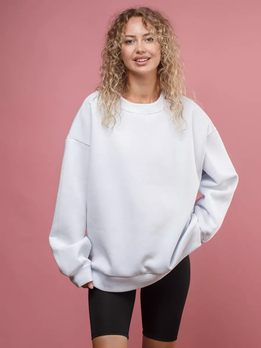 Damen oversized Komfort-Sweatshirt Amawinc