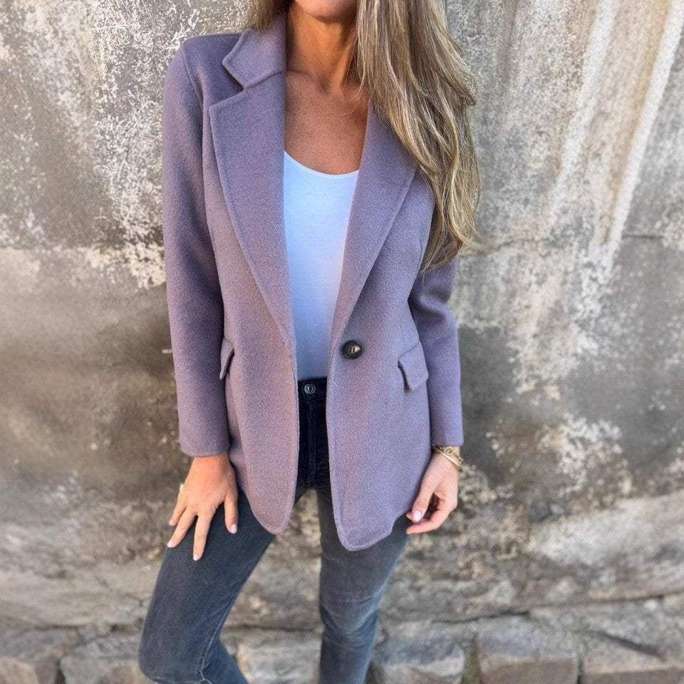 Damen Eleganter und bequemer Business-Blazer Amawinc