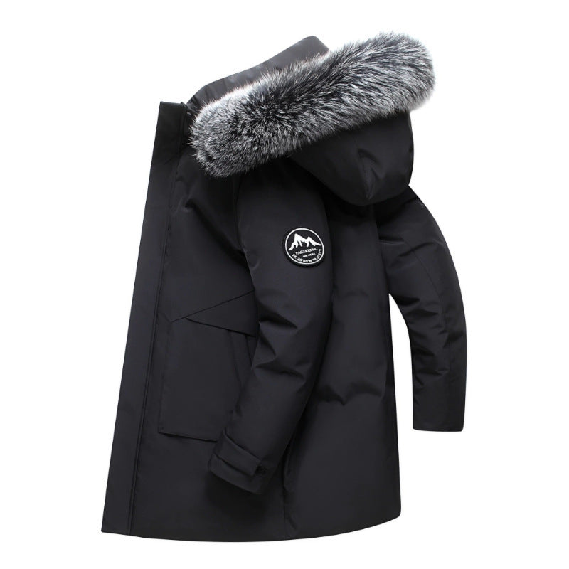 Damen Winterparka mit abnehmbarer Kapuze und kuscheligem Kunstfell Amawinc