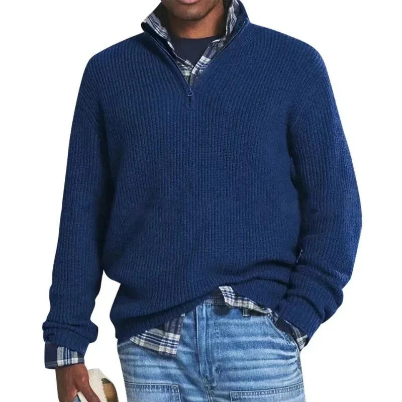 Baumwollpullover mit Reißverschluss von Jérôme™