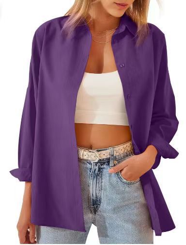 Damen lässige Hemdbluse Amawinc