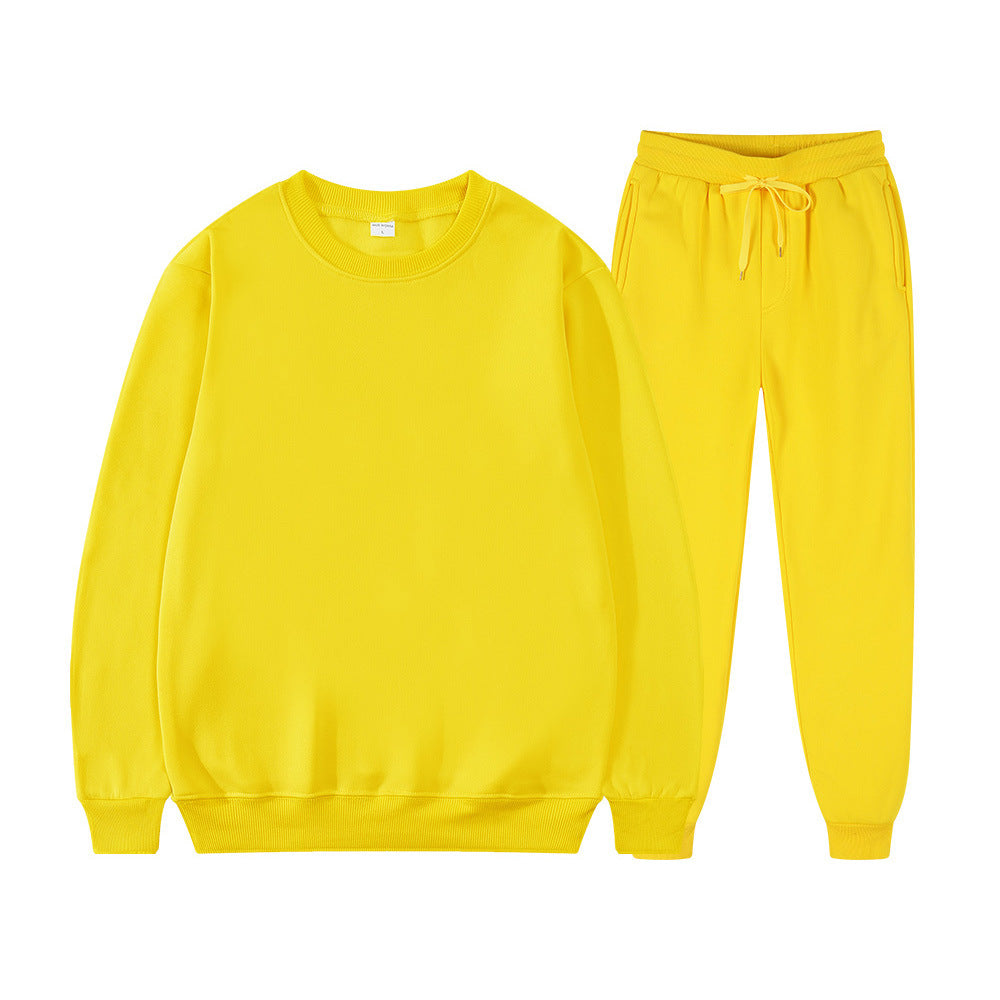 Damen Sportlicher Sweat-Anzug mit komfortablem Schnitt und elastischem Bund Amawinc