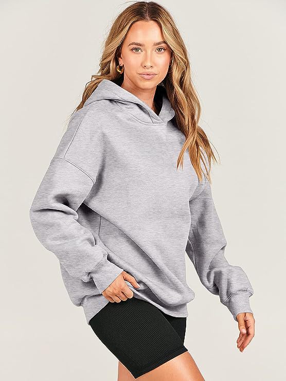 Damen Bequemer Oversized Hoodie Amawinc