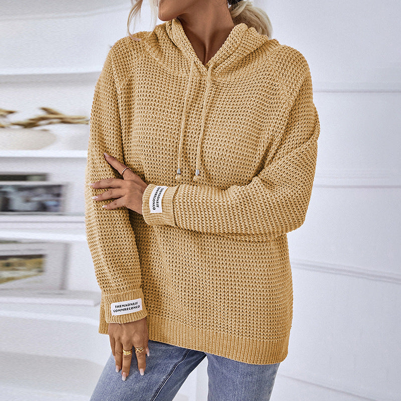 Pull Tricoté Uni Pour Femme En Chenille Douce, Style Décontracté Et Élégant Pour Toutes Occasions