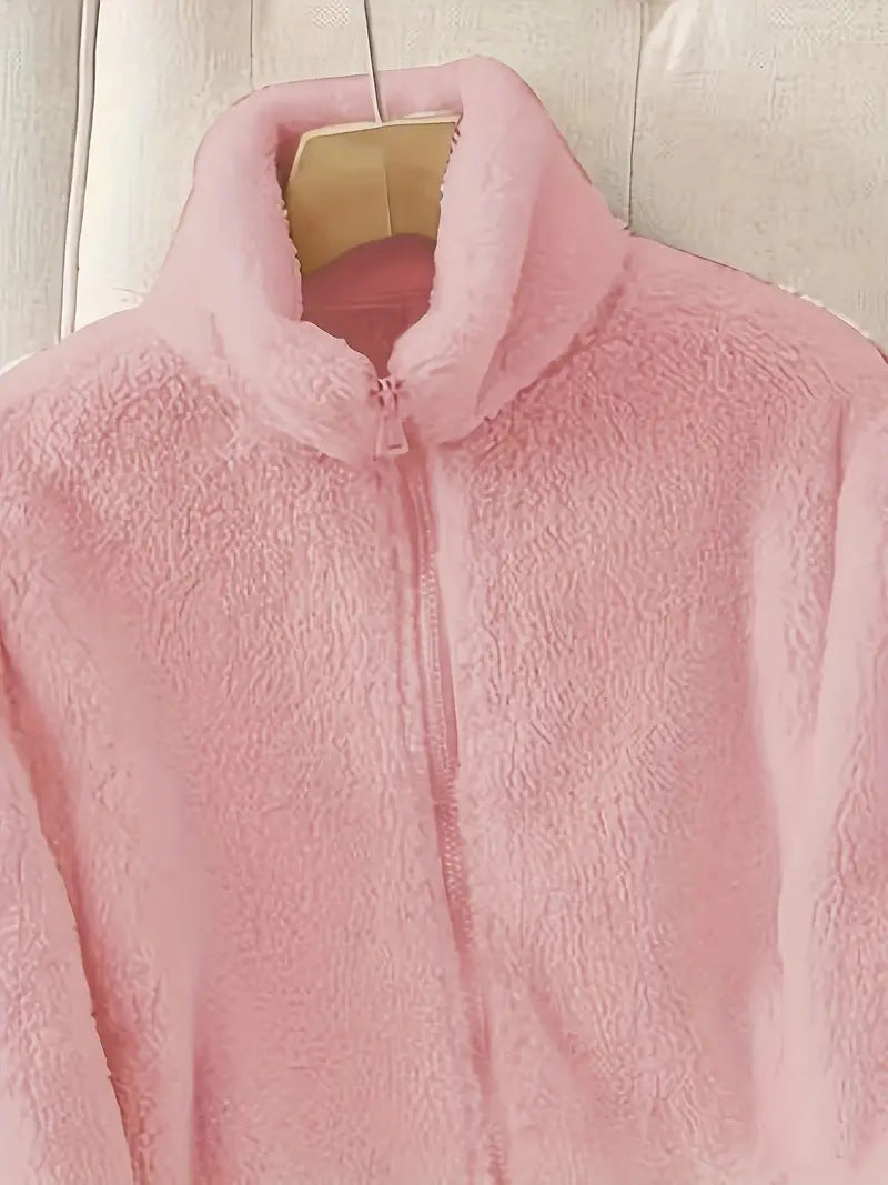 Damen Fleece Jacke Amawinc