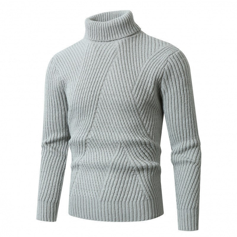 Damen Rollkragenpullover mit strukturiertem Design von Amawinc