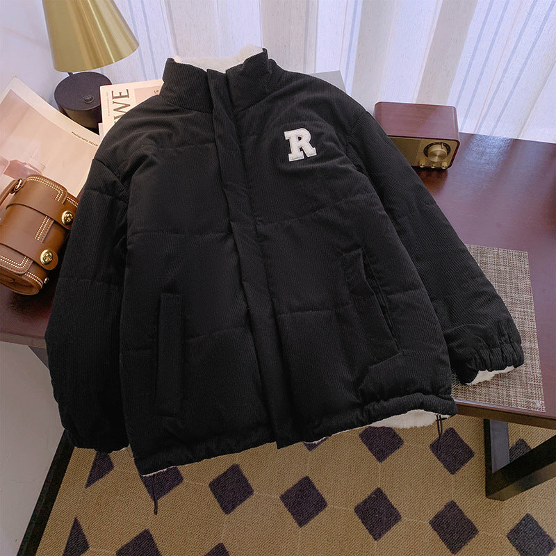 Damen Wattierte Freizeitjacke mit luxuriösem Stehkragen und praktischen Taschen Amawinc