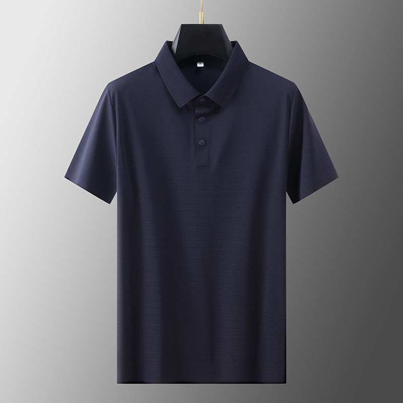 Polo Veracruz Ice Silk Coupe Classique Respirant Léger Avec Texture Subtile Et Lavable En Machine