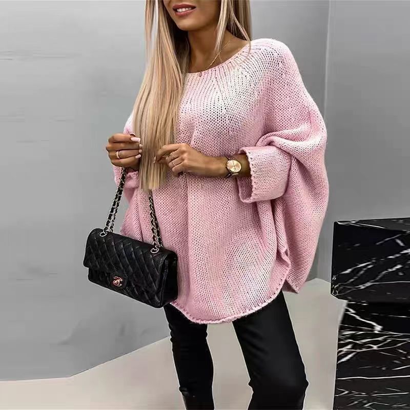 Ashley Pull En Maille D'Hiver Pour Femme Coupe Ample Chaud Pour Le Style En Couches Décontracté