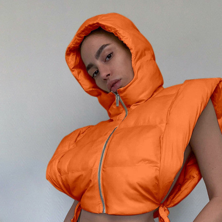 Damen stylische Kapuzenjacke Amawinc