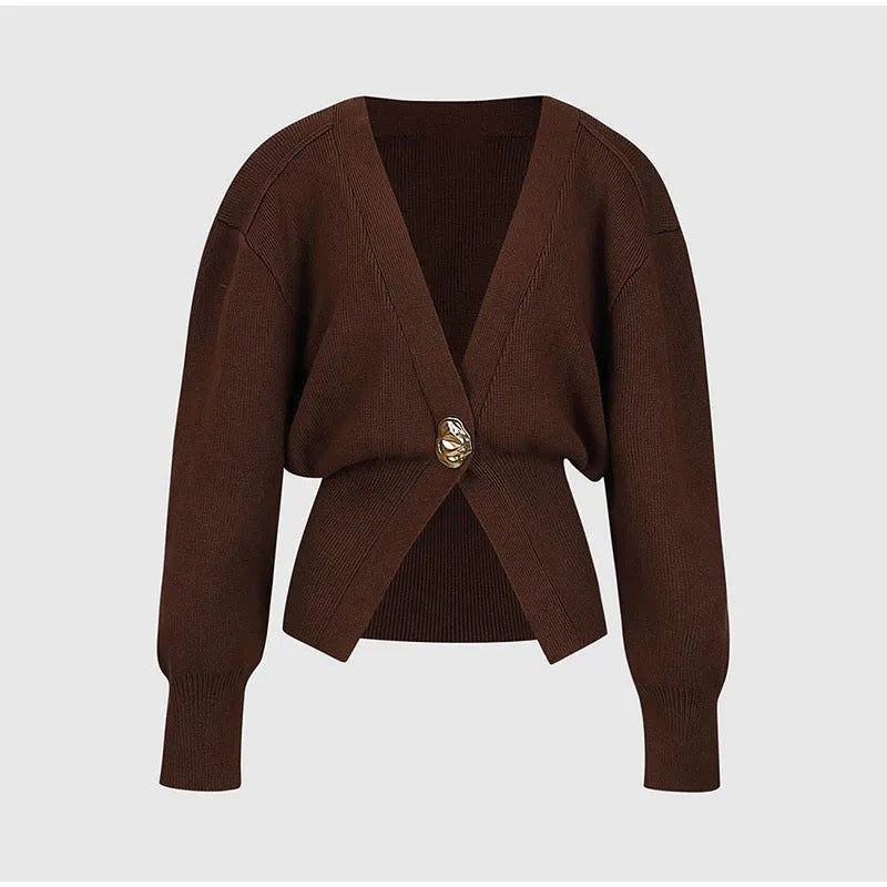 Damen Mode-Strickjacke Amawinc