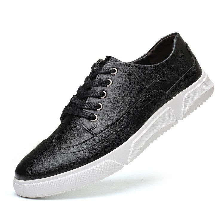 Edle Herren-Sneaker aus Leder für elegante Freizeit-Outfits