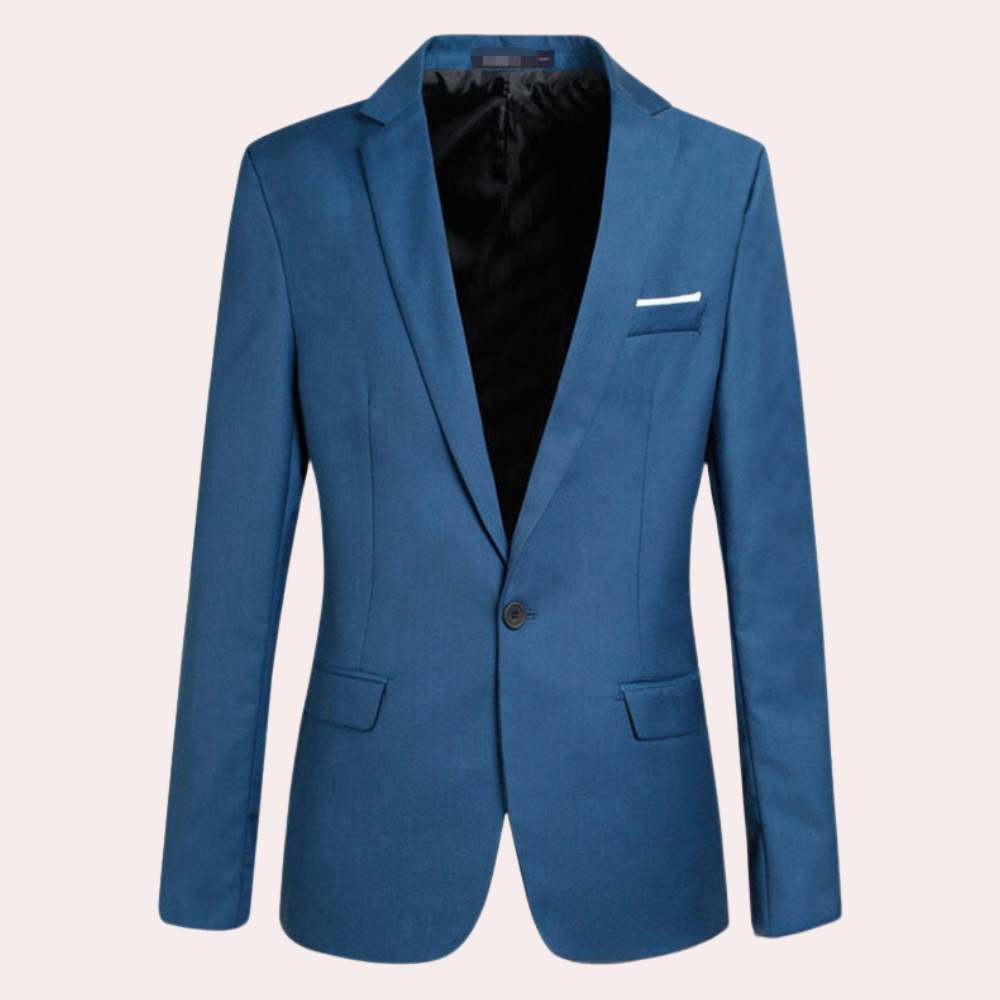 Blazer Homme Adrian Élégant Moderne Coupe Moderne Par Amawinc Sophistication Classique Et Esprit Contemporain