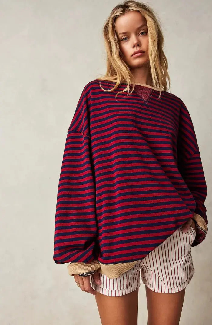 Pull Oversize Pour Femmes Confort Doux Et Layering Facile Pour Automne Et Hiver Frais Amawinc