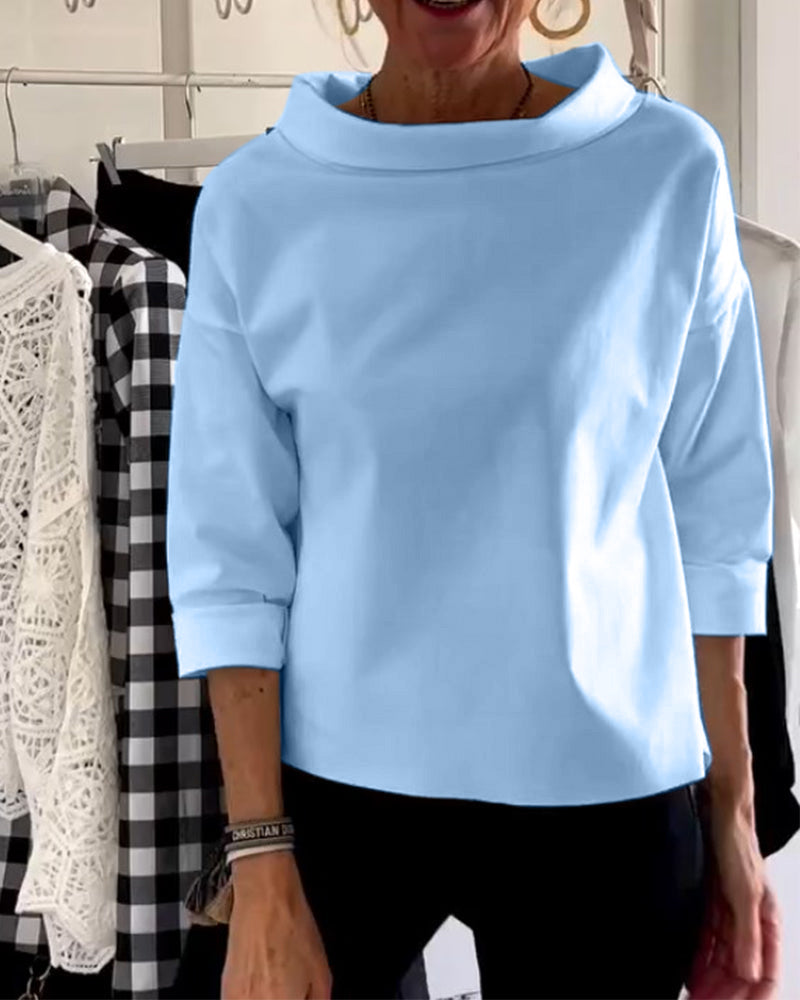 Baumwoll-Sweatshirt für Damen von Fudus