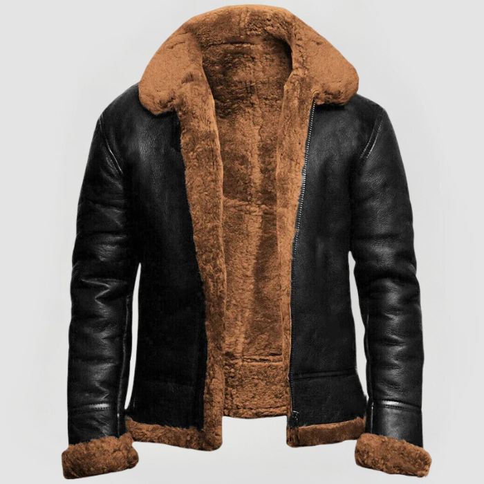 ISAAC Winter Leather Jacket
