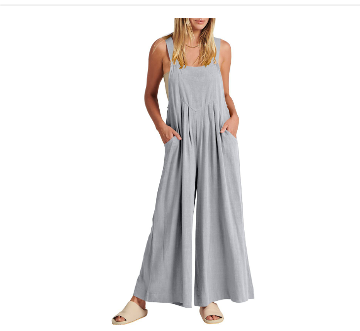 Damen-Jumpsuit von Qismah – Langer Schnitt
