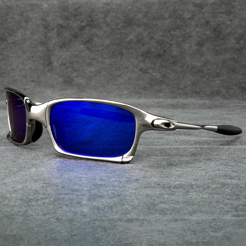Lunettes De Cyclisme Roberto Russo Sun Strike Pour Homme Avec Lentilles Miroir Rouge Et Monture Durable