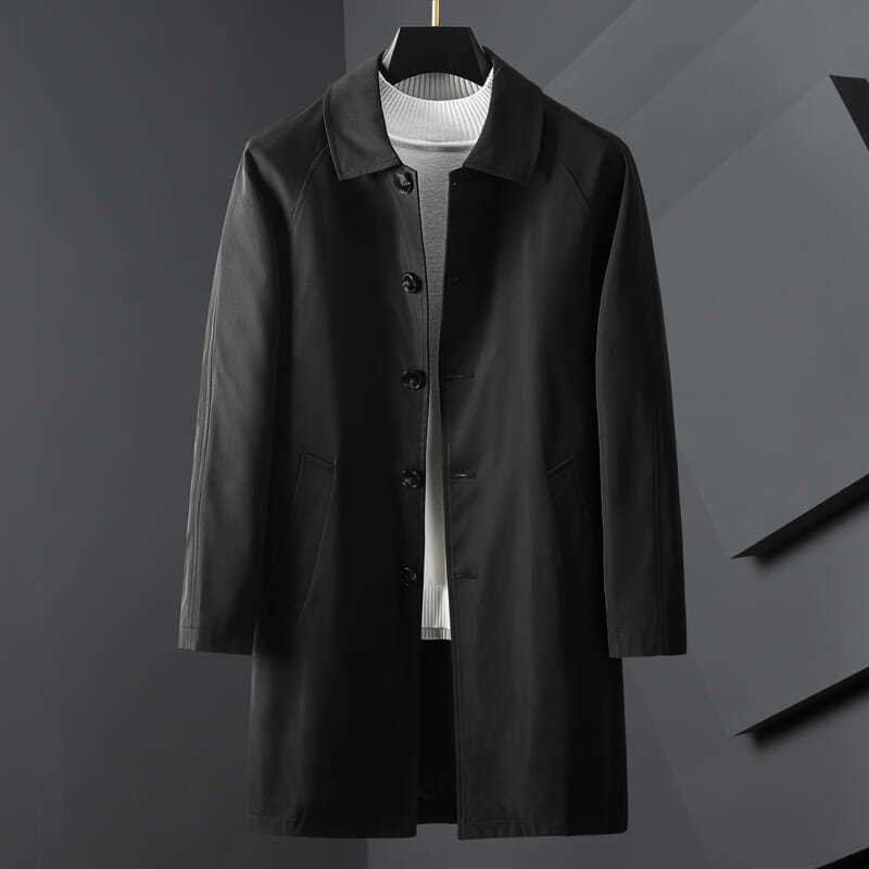 Manteau Trench Essential Classique Roberto Russo Élégant Style Urbain Pour Toutes Saisons