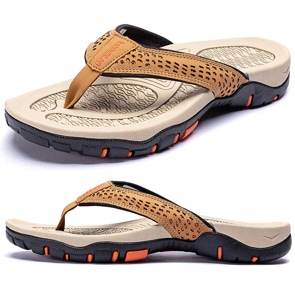 Bequeme und stützende Herren-Slipper mit ergonomischem Design