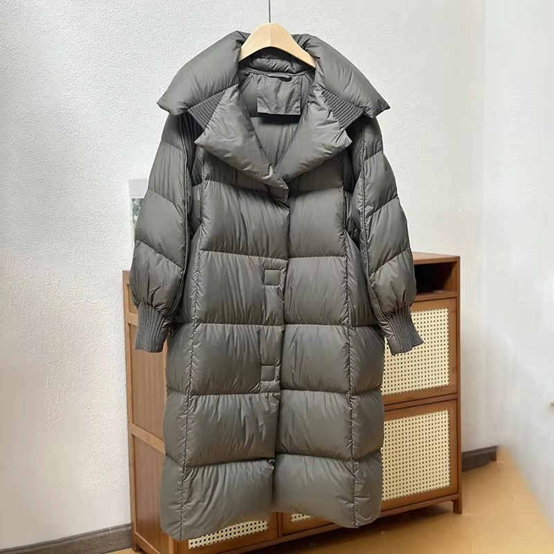 Manteau Long En Duvet Pour Femme Chaud Et Ample Pour L Hiver Très Froid Confortable Et Élégant