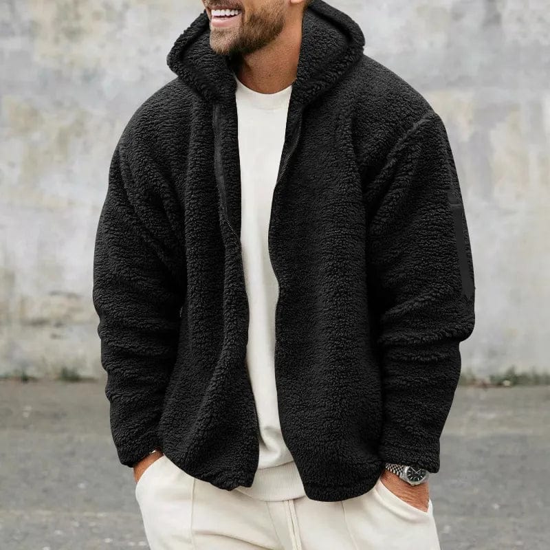 Alden Kapuzenfleecejacke