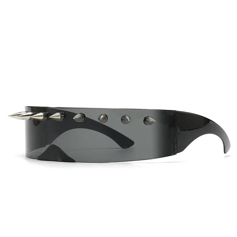 Lunettes De Soleil Punk Nemesis Avec Charnières Renforcées Pour Style Grunge Durable
