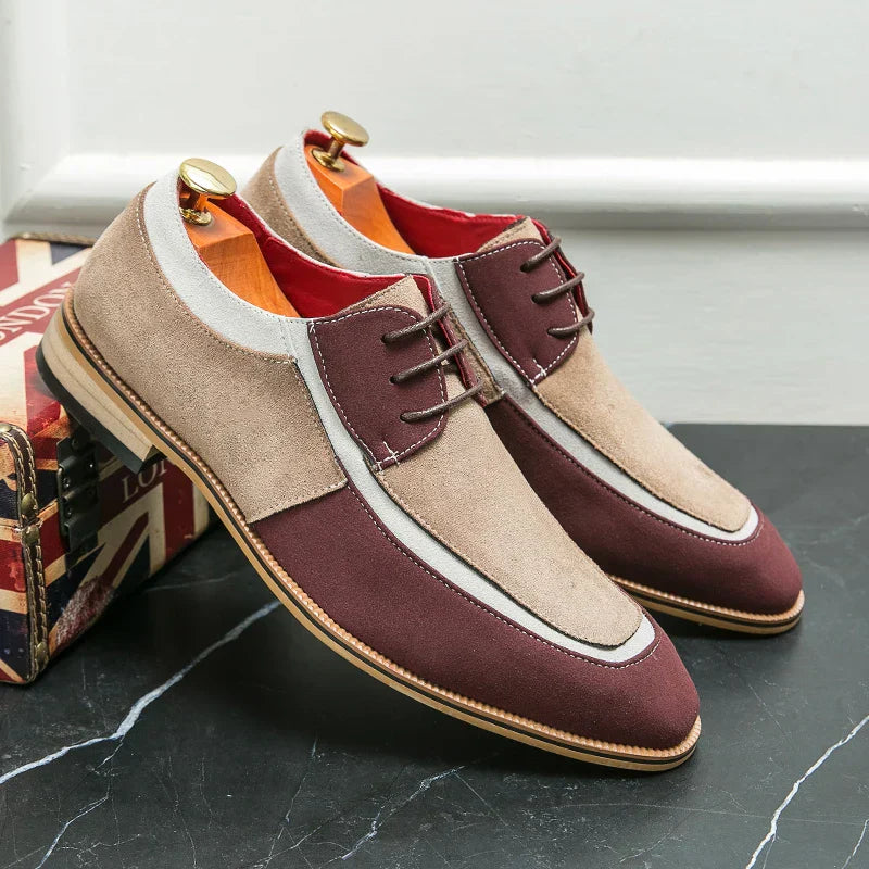 Edle Wildlederschuhe für Herren