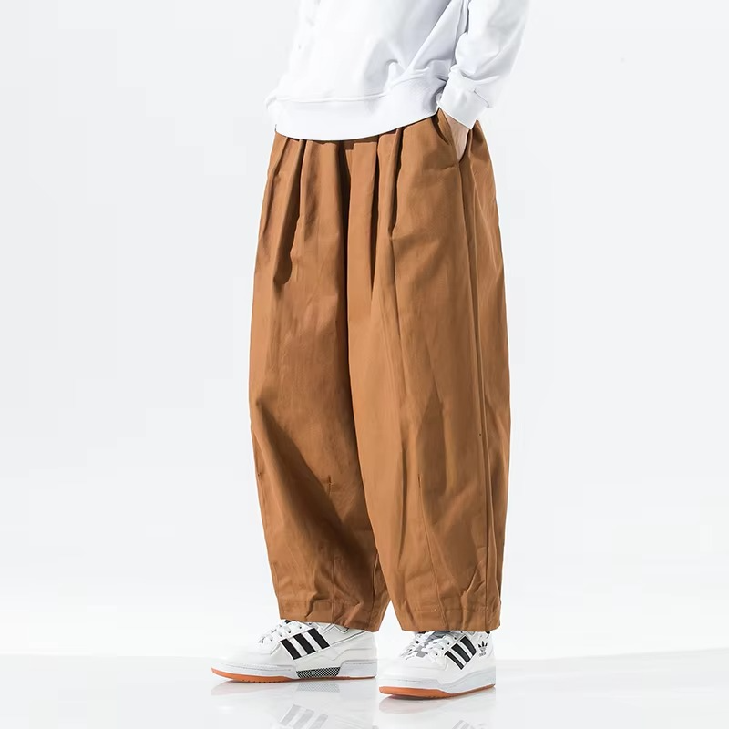 Amawinc Pantalon Cargo Large Pour Homme À Jambes Amples Coupe Décontractée Pour Liberté Au Quotidien