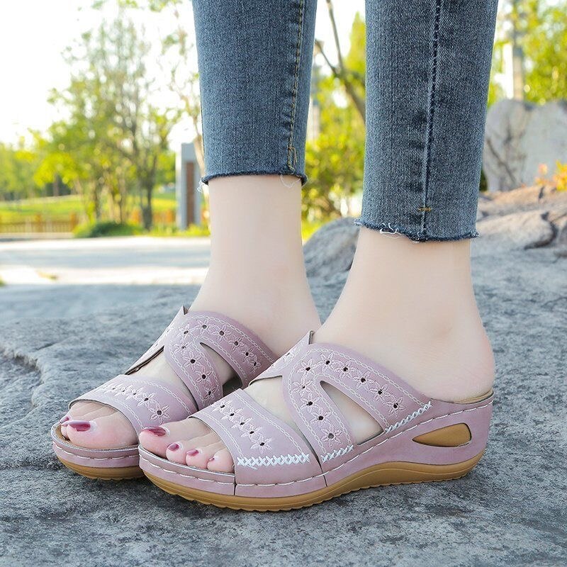 Ella Orthopädische Zehenstegsandalen