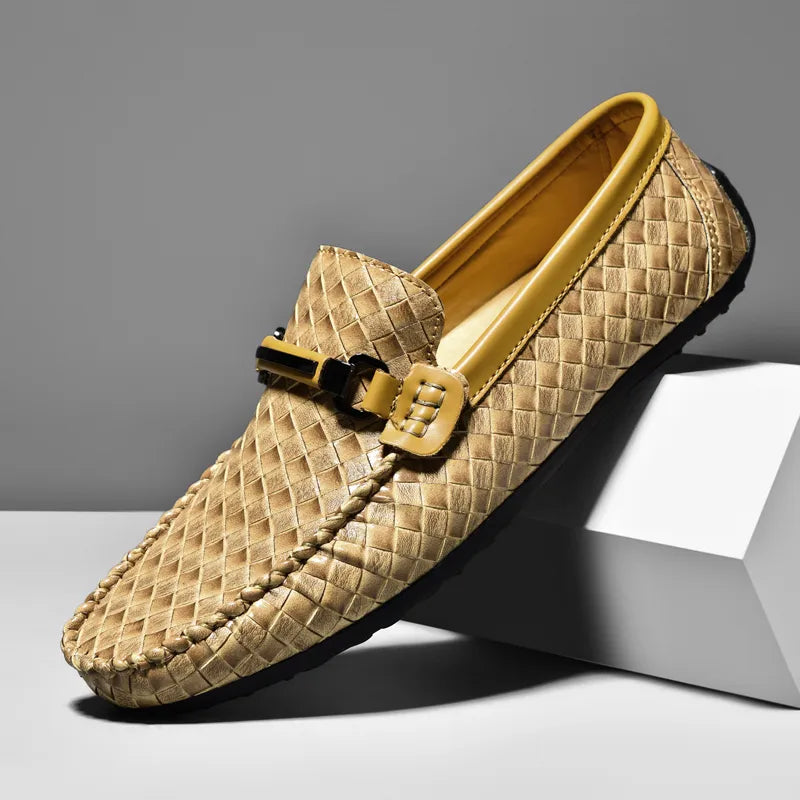 Edle Herren-Loafer aus Leder in stilvoller Ausführung