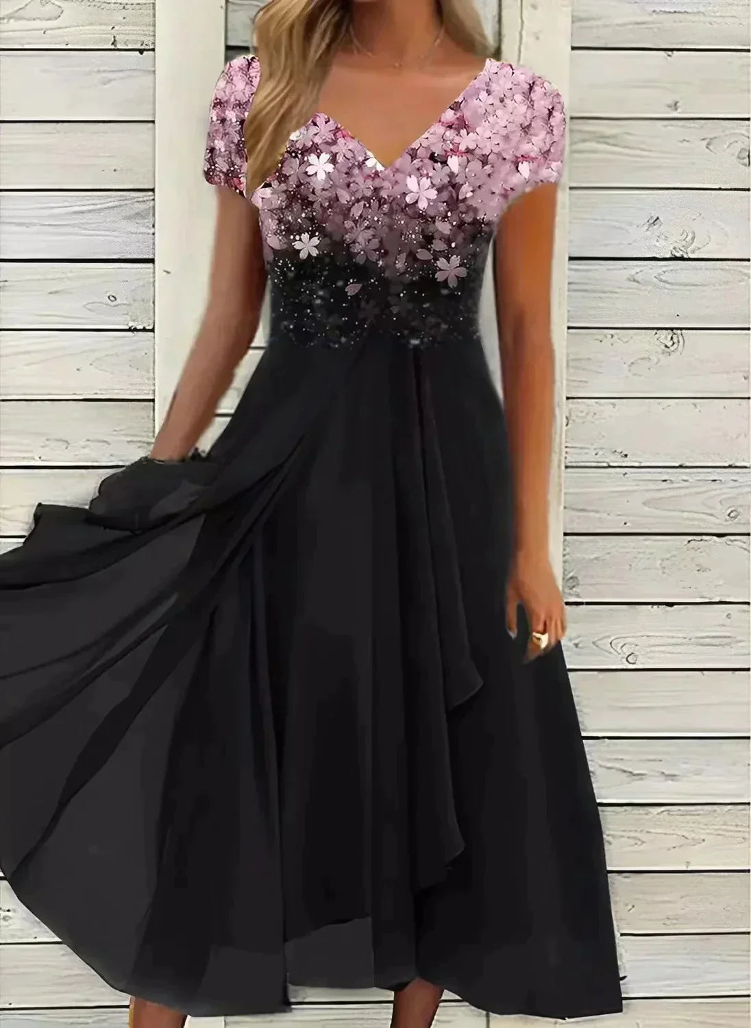 Damen-Chiffon-Partykleid Johanna