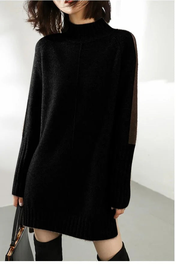 Robe Pull Oversize Zuli Amawinc En Tricot Doux Pour Jours Frais Confort Et Élégance