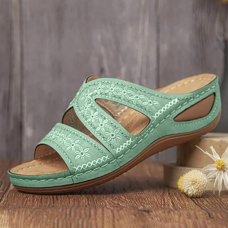 Ella Orthopädische Zehenstegsandalen
